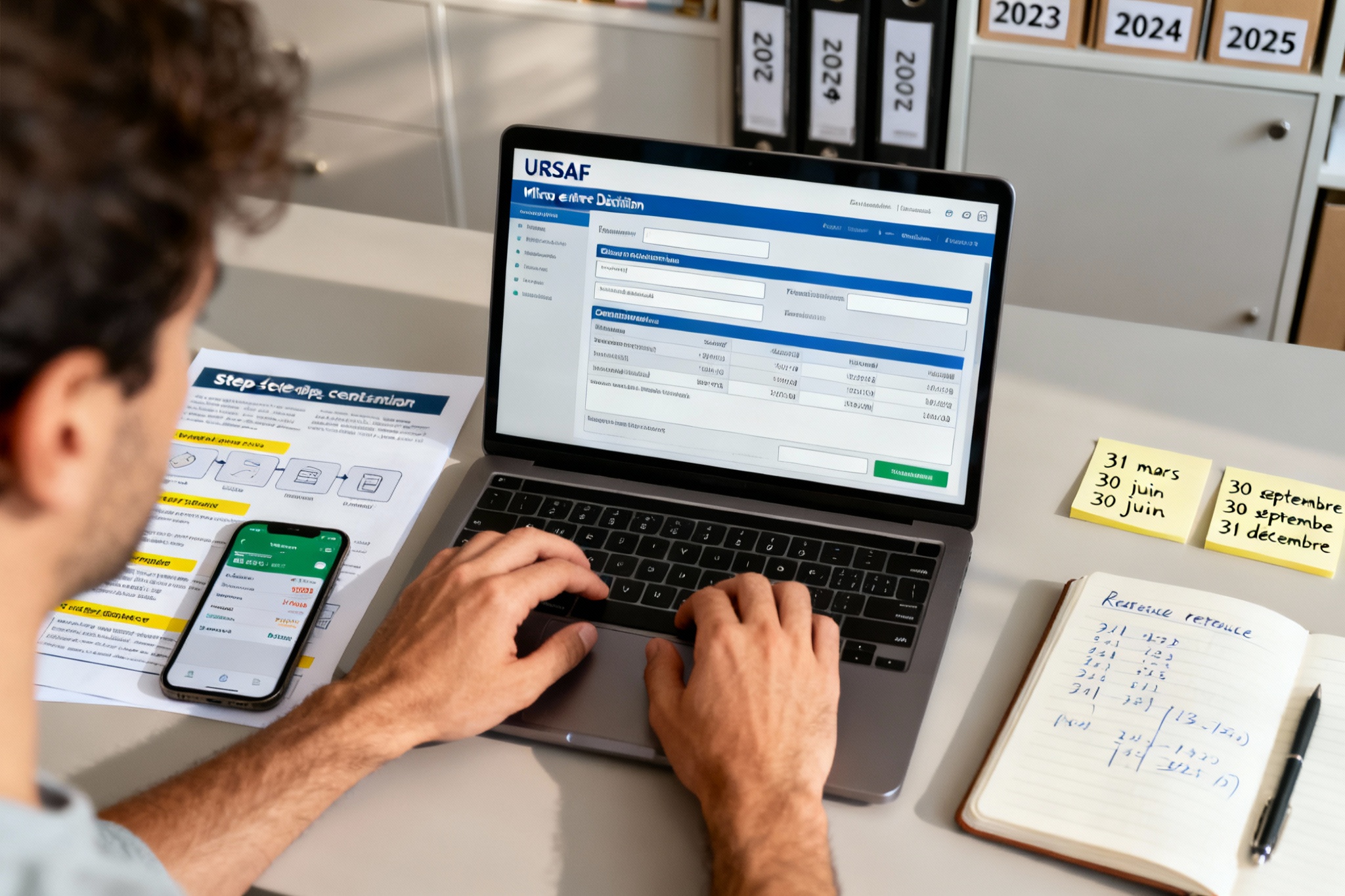 taux Urssaf micro-entreprise première année d'activité