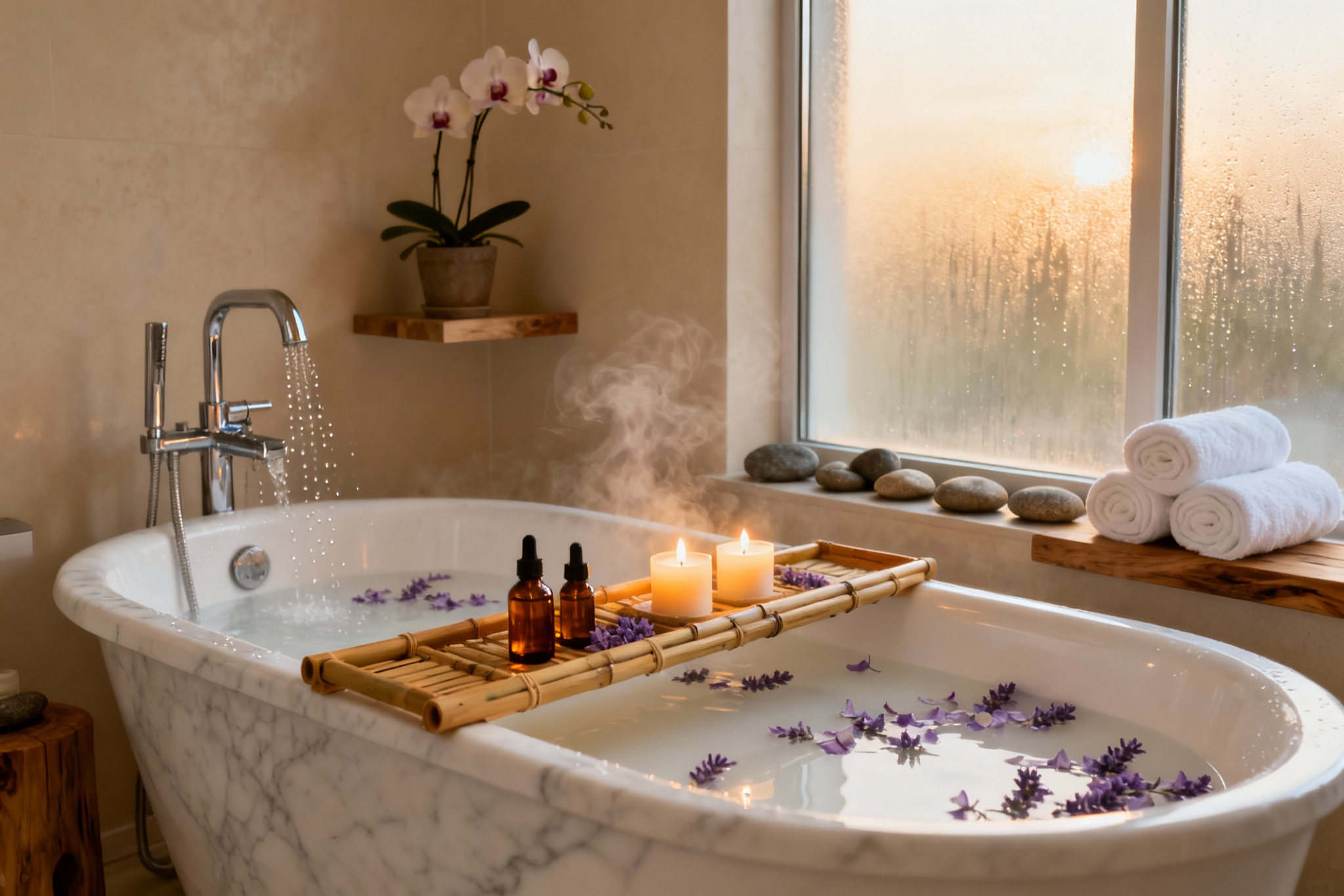 Salle de bains anti-stress : 6 conseils pour un refuge bien-être