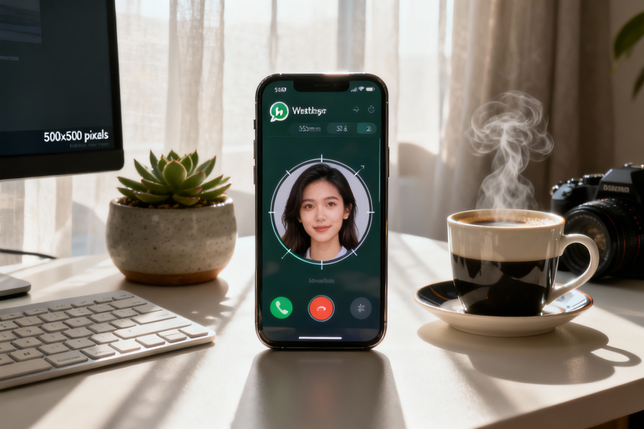 Quelle taille pour une photo de profil WhatsApp ?