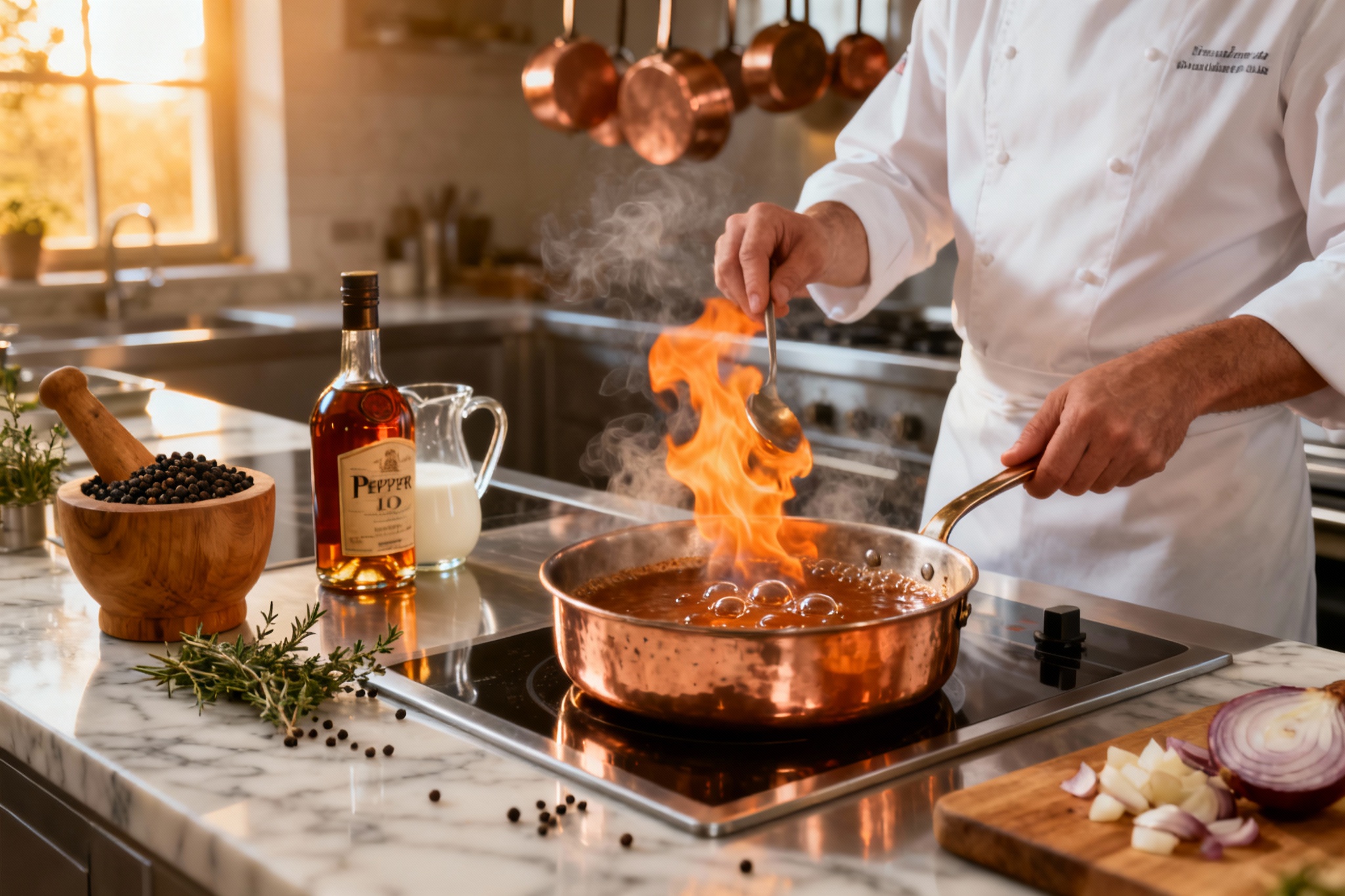 Illustration : Comment réussir une sauce au poivre maison en 5 étapes simples