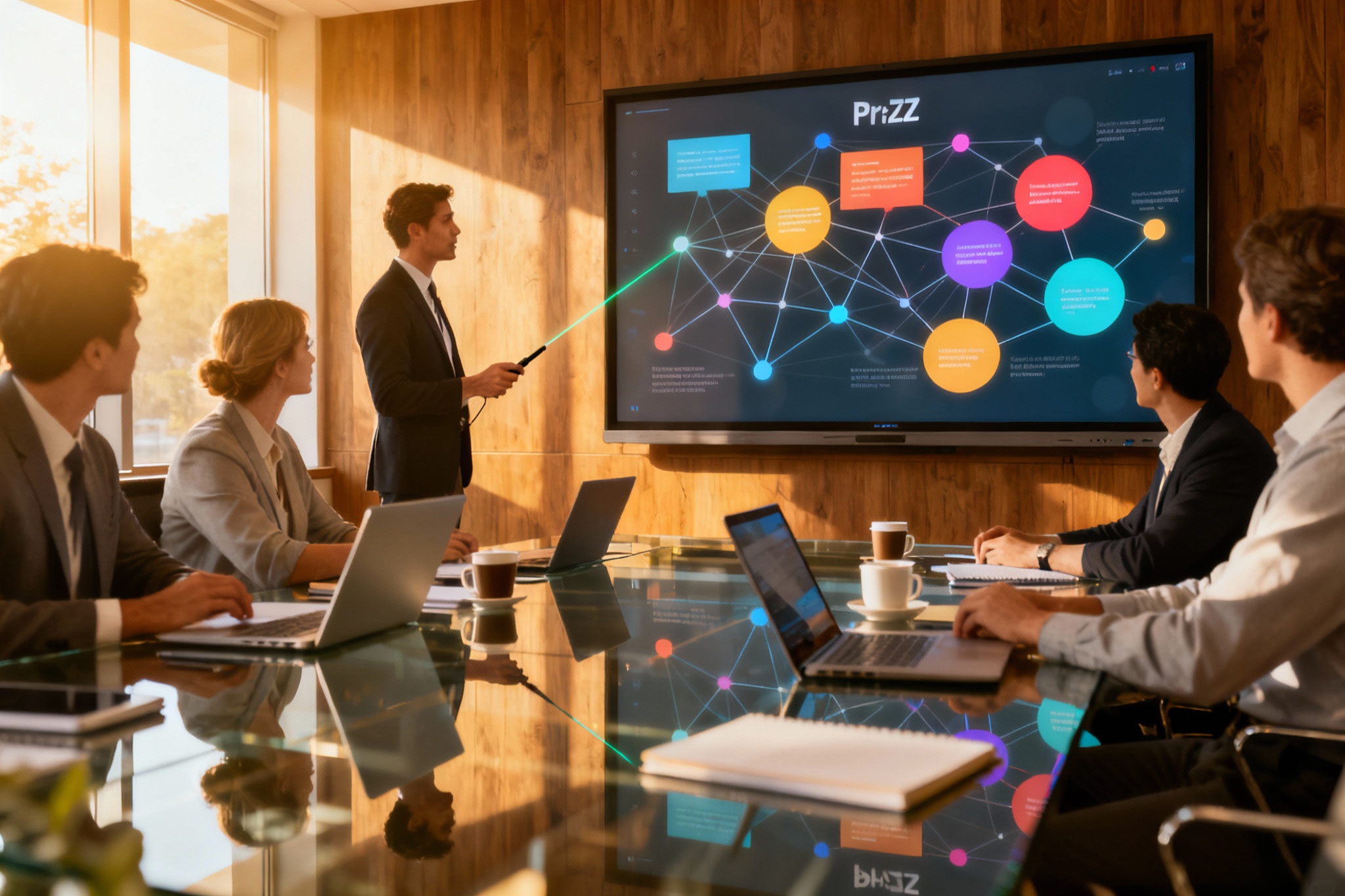 Illustration : Prezi : créer des présentations dynamiques et captivantes