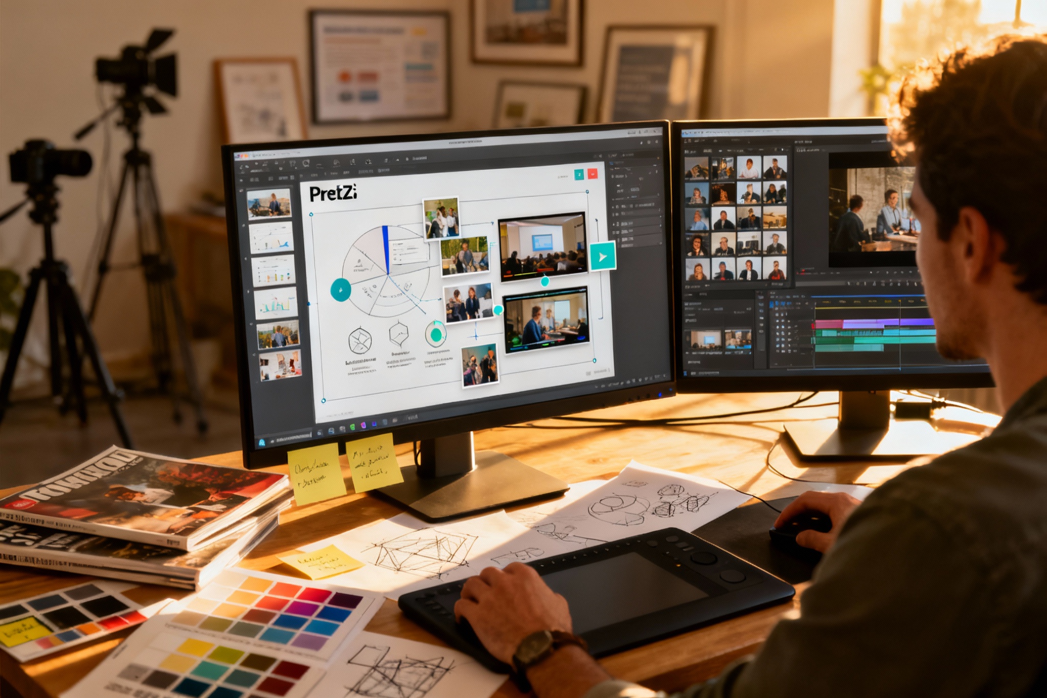 Illustration : Prezi : créer des présentations dynamiques et captivantes
