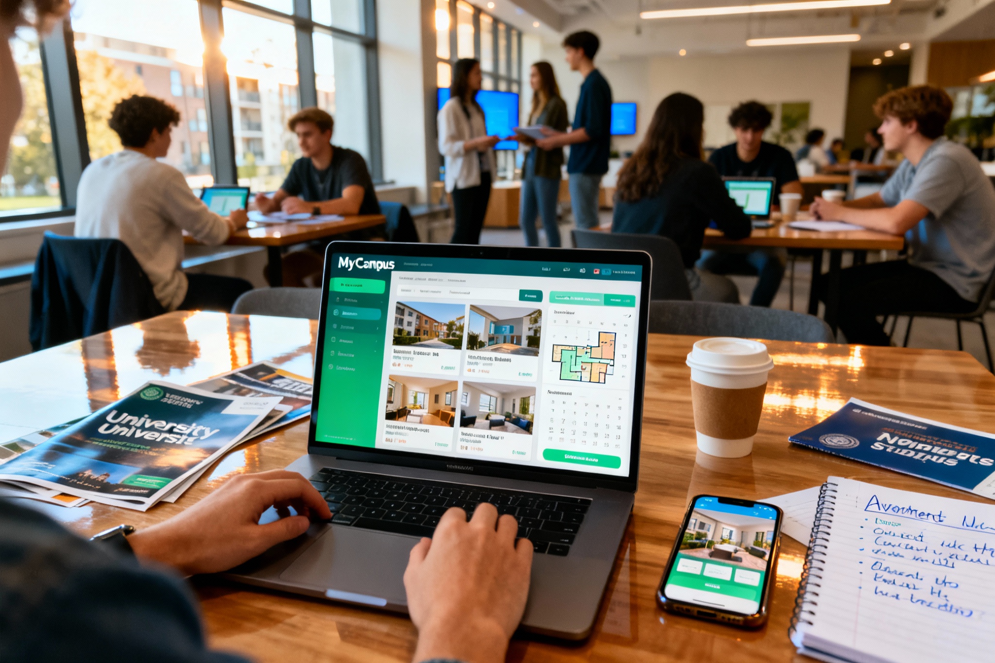 Illustration : MyCampus : réserver son logement étudiant en toute simplicité