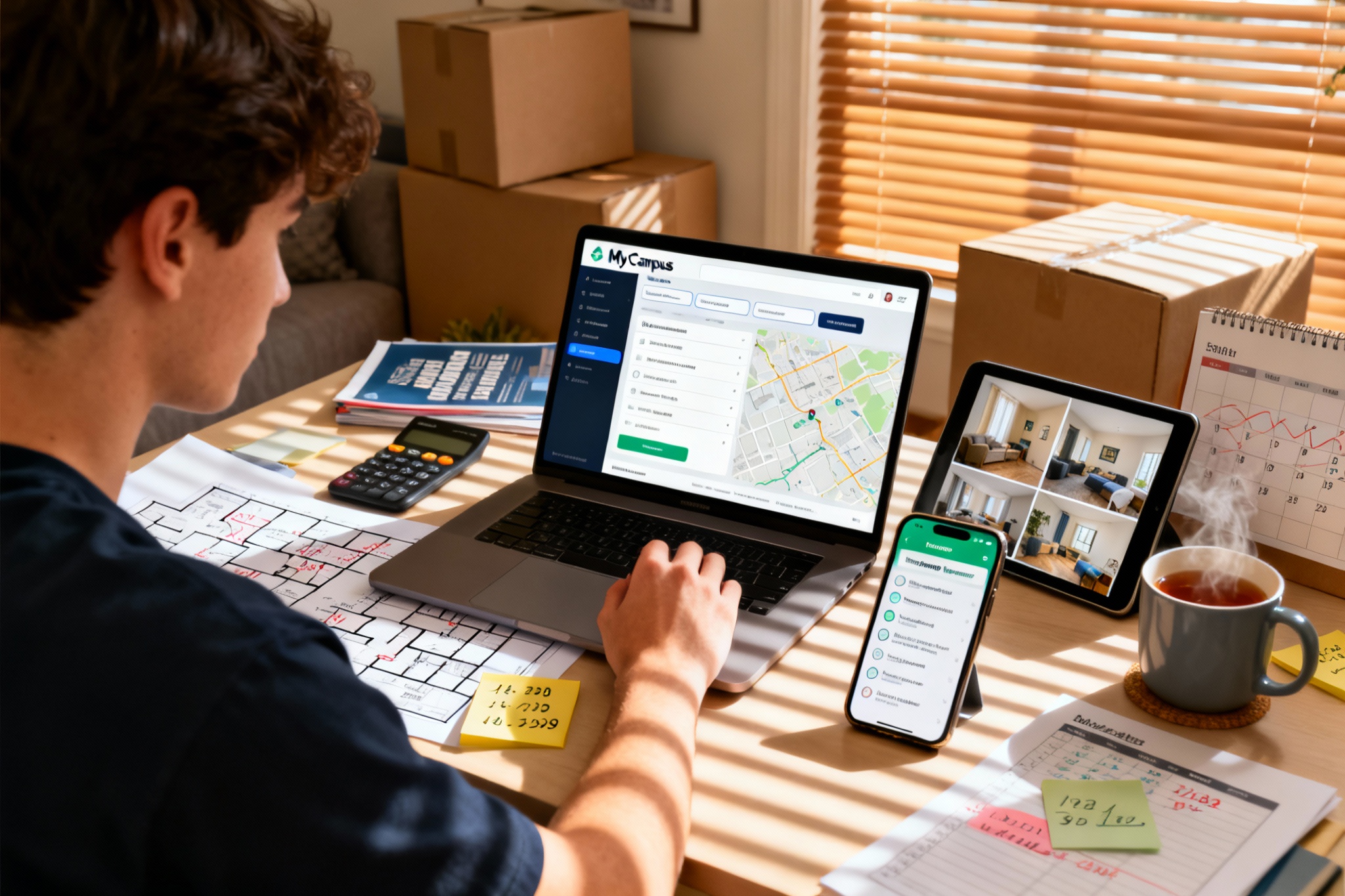 Illustration : MyCampus : réserver son logement étudiant en toute simplicité