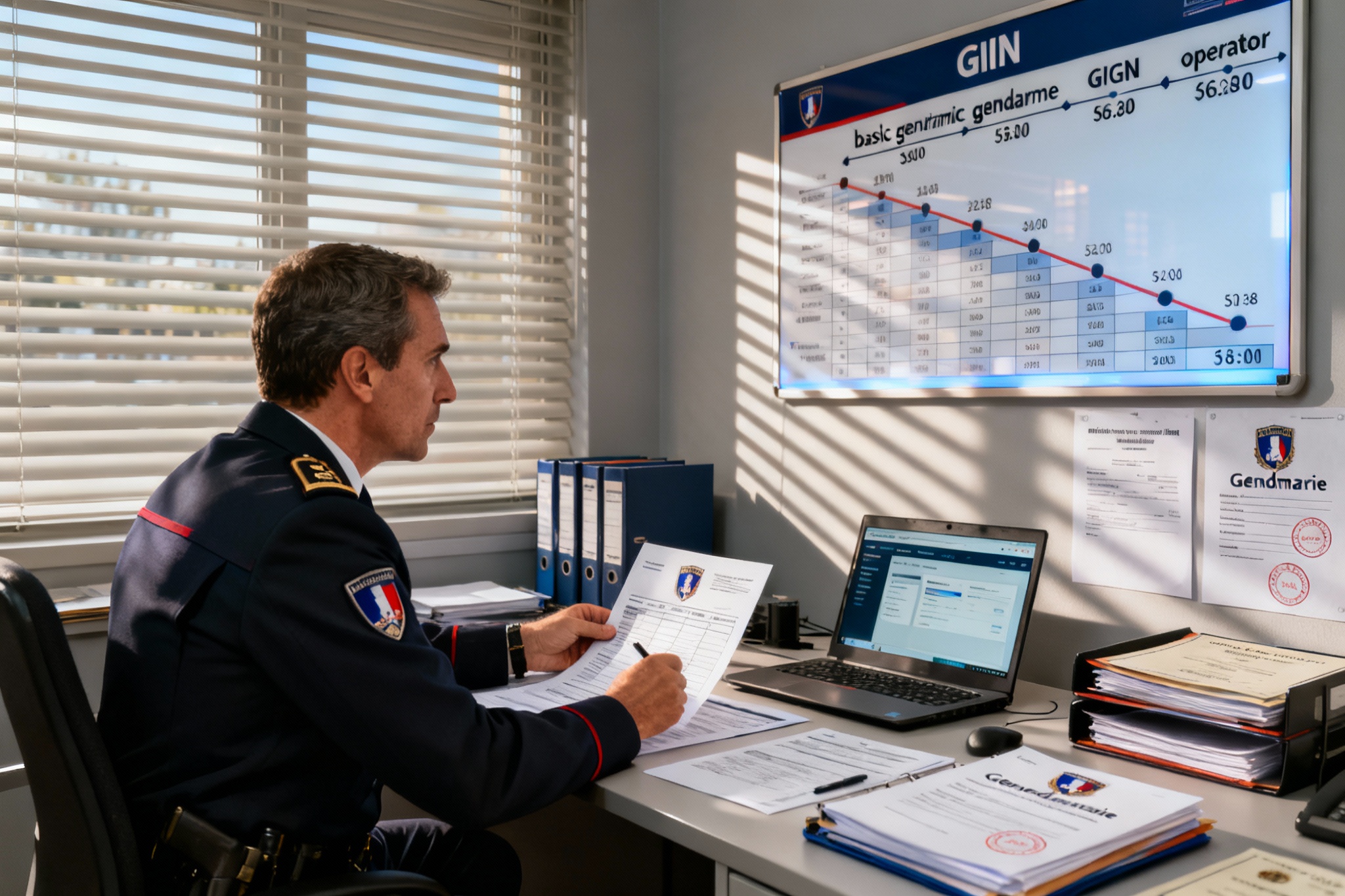 Illustration : Salaire GIGN 2026 : rémunération, primes et carrière détaillées