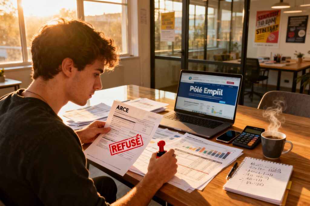 Demande ARCE refusée