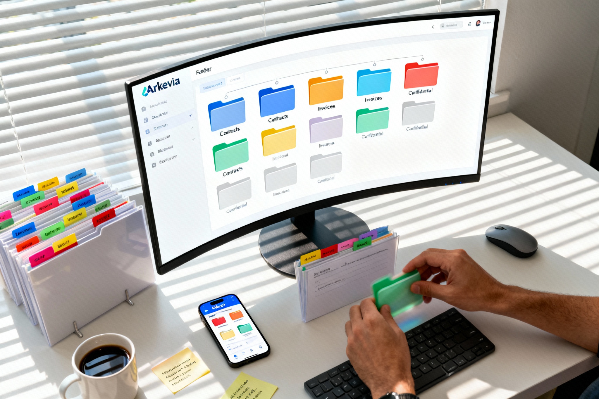 Illustration : Arkevia : sécuriser vos documents RH avec un coffre-fort numérique