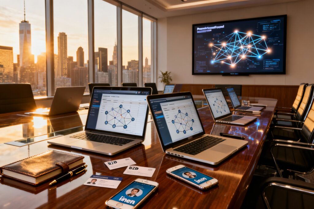 Illustration : Annuaire décideurs B2B : comment cibler les bons contacts pros