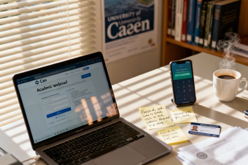Illustration : Mail académique Caen : 5 astuces pour y accéder facilement