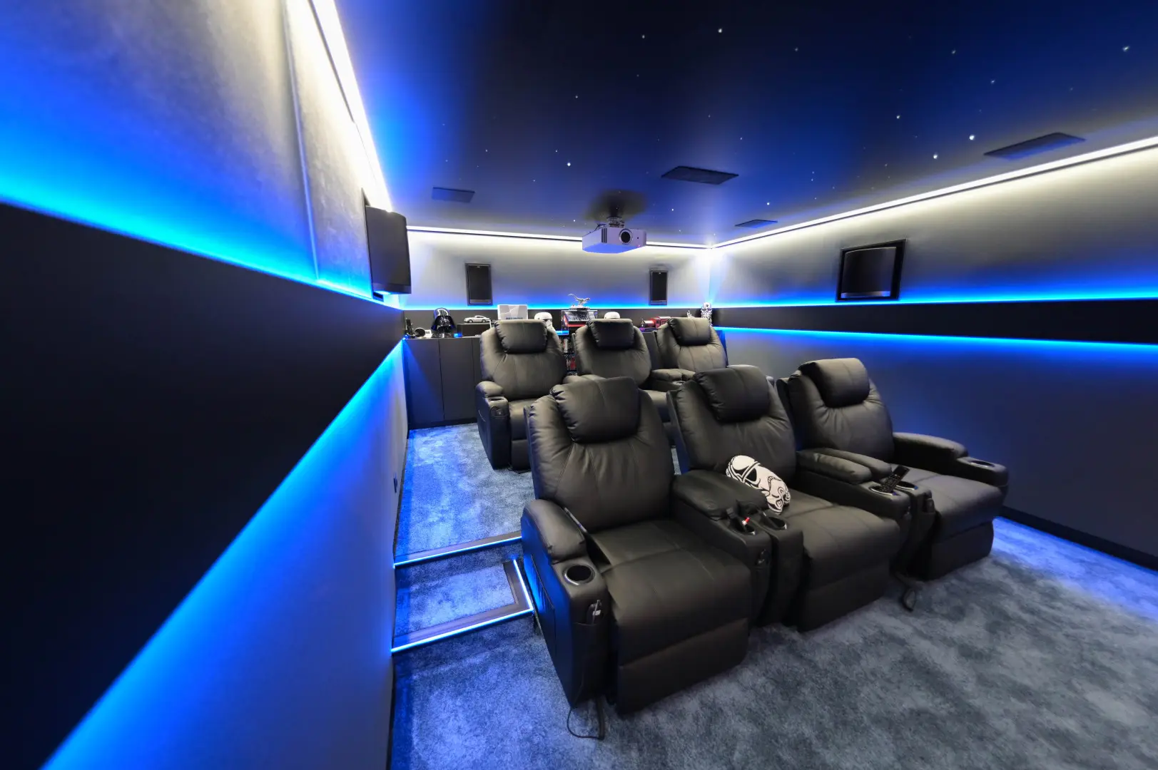 salle de cinéma maison