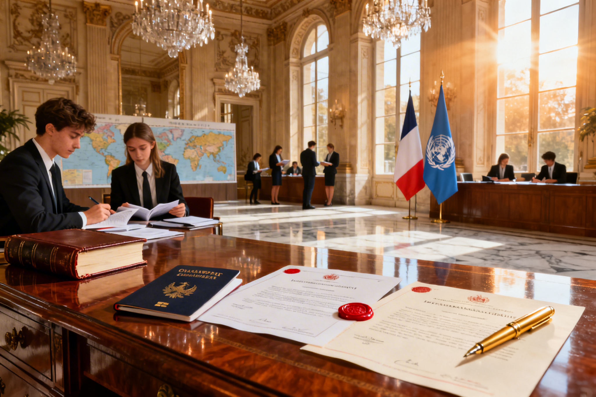 Illustration : Comment devenir diplomate : le guide complet en 2025