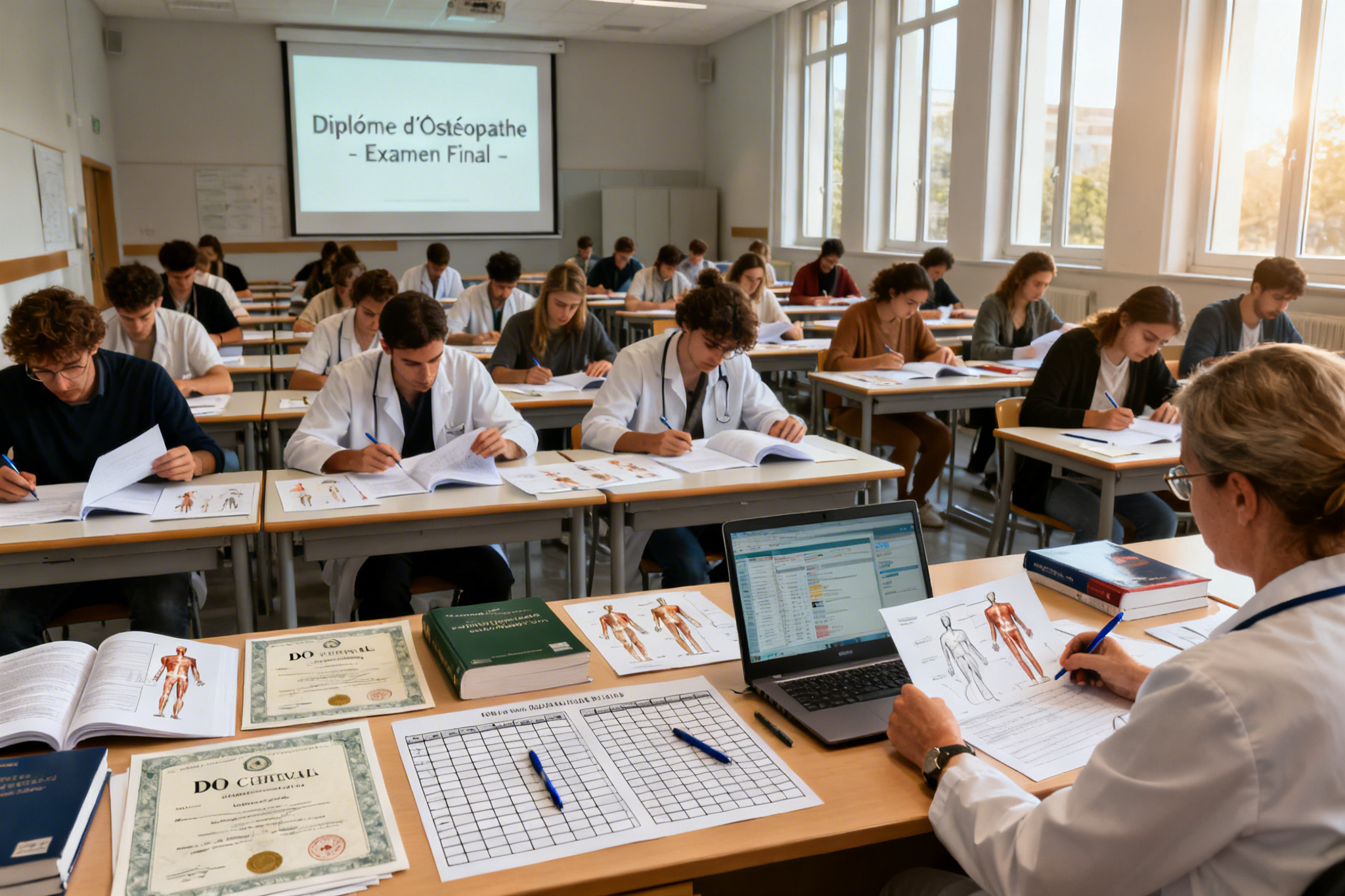 Illustration : Comment devenir ostéopathe : formation, diplôme et carrière