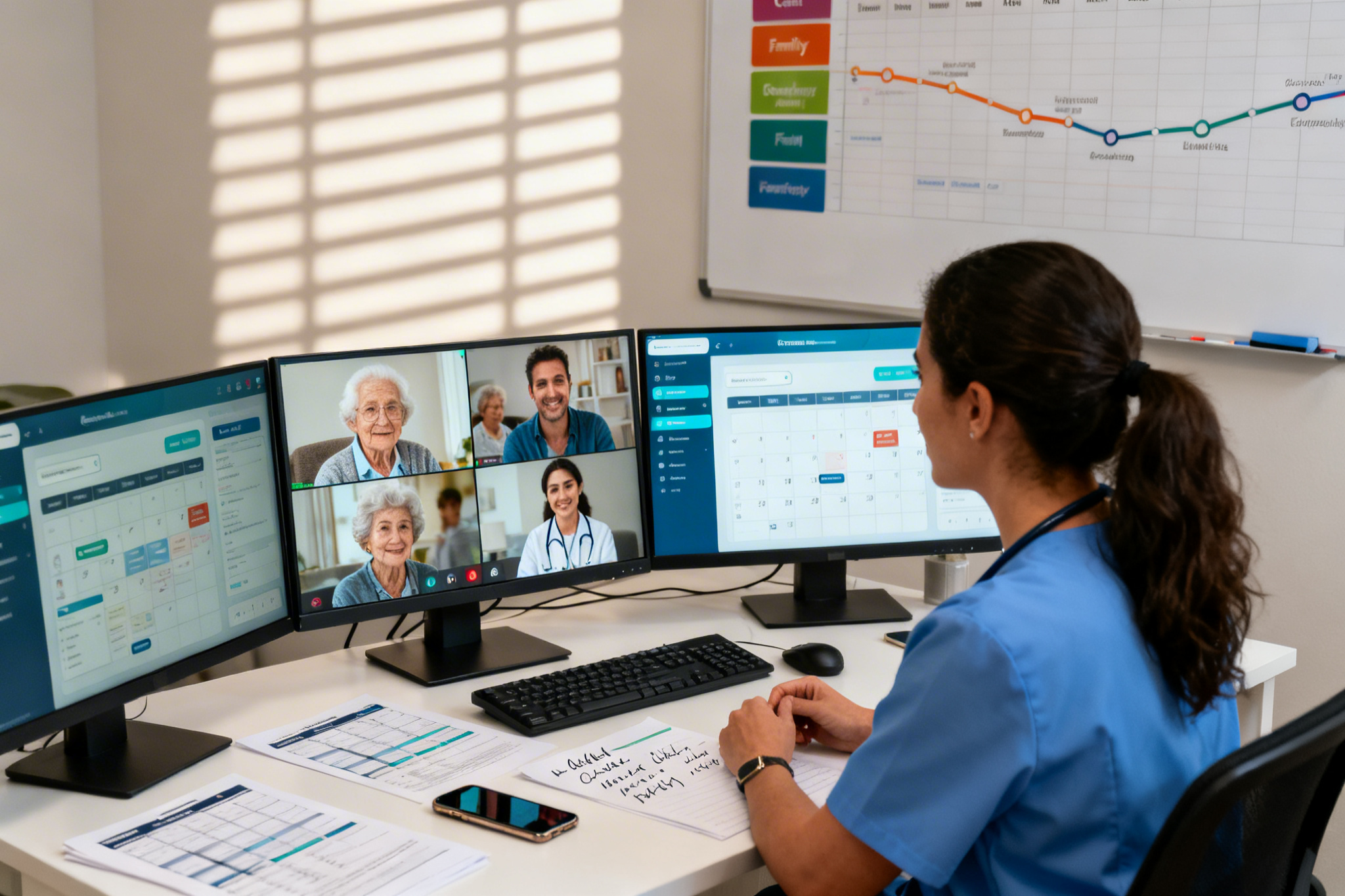 Illustration : Philia ADMR : révolutionner l’aide à domicile par le numérique