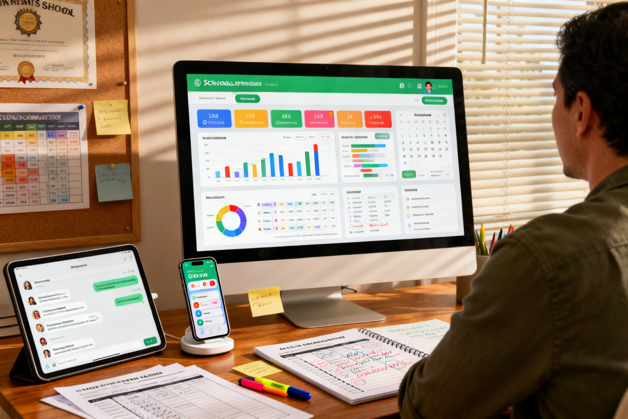 Illustration : Aisne Néo : votre ENT pour suivre la scolarité sereinement