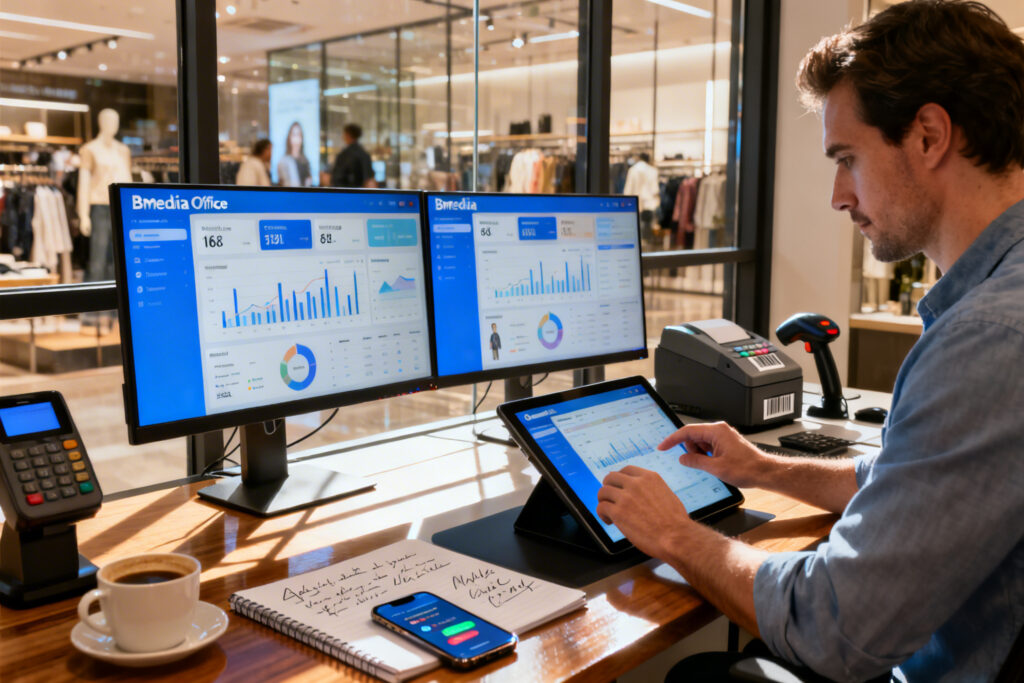 Illustration : Bimedia Office : optimisez la gestion de votre commerce