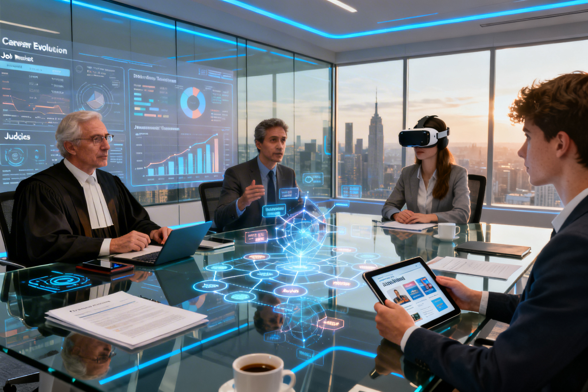 Illustration : Métiers en J : 9 professions inspirantes du droit au digital