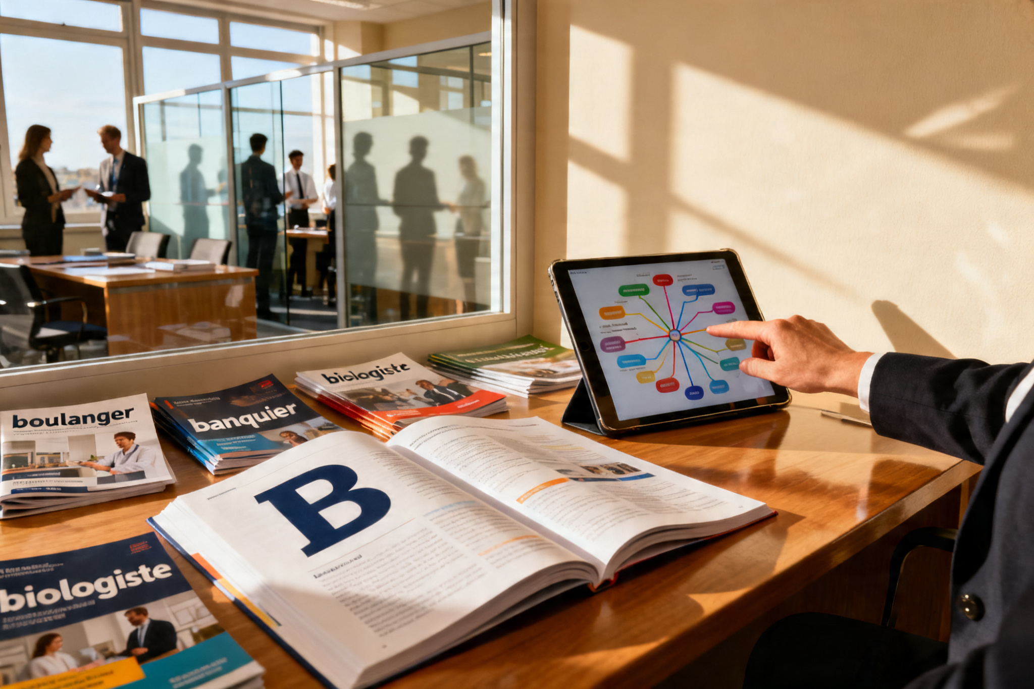 Illustration : Métiers en B : 50+ professions qui commencent par cette lettre