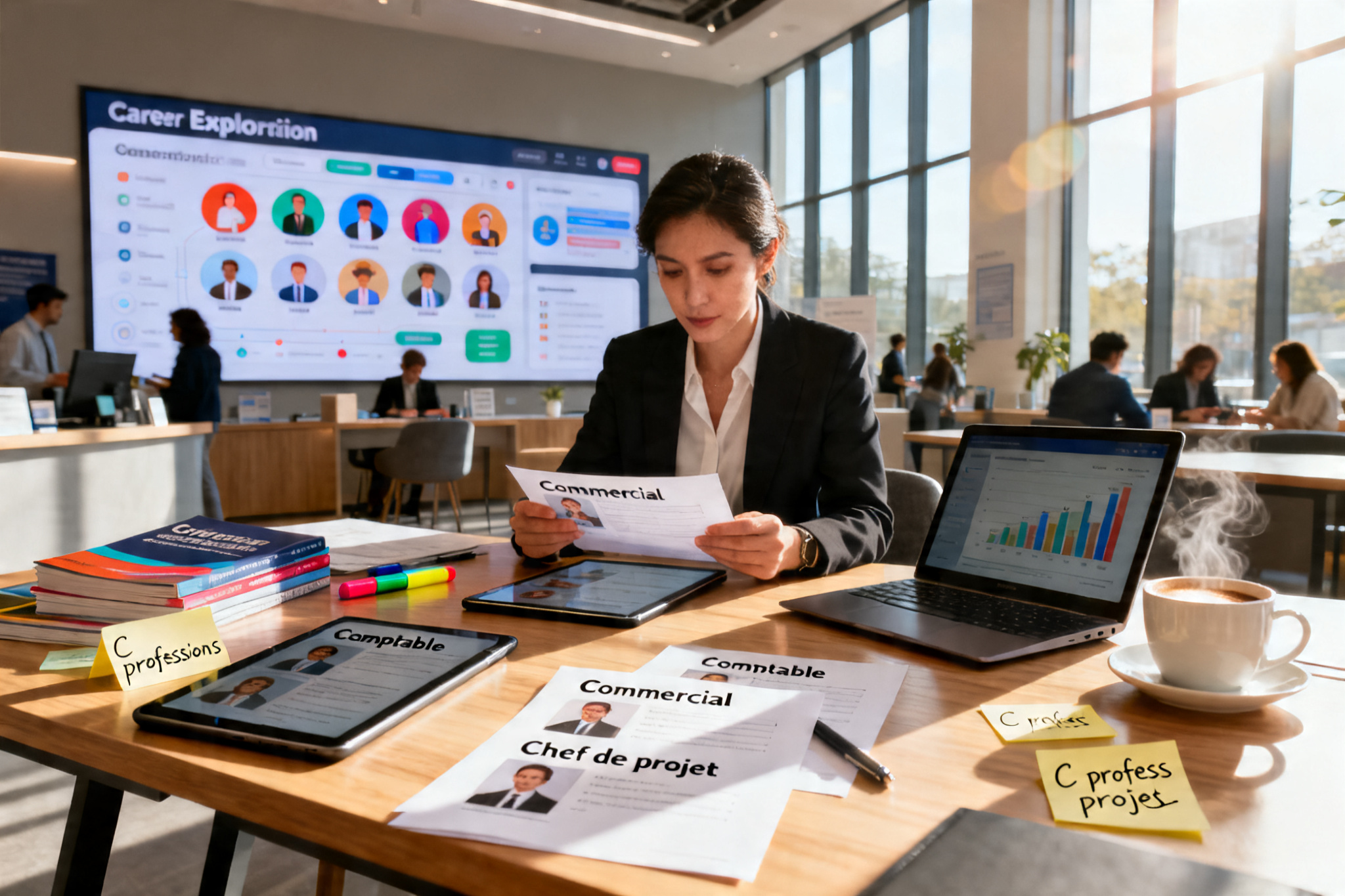 Illustration : Métiers en C : 50+ professions qui recrutent en 2025