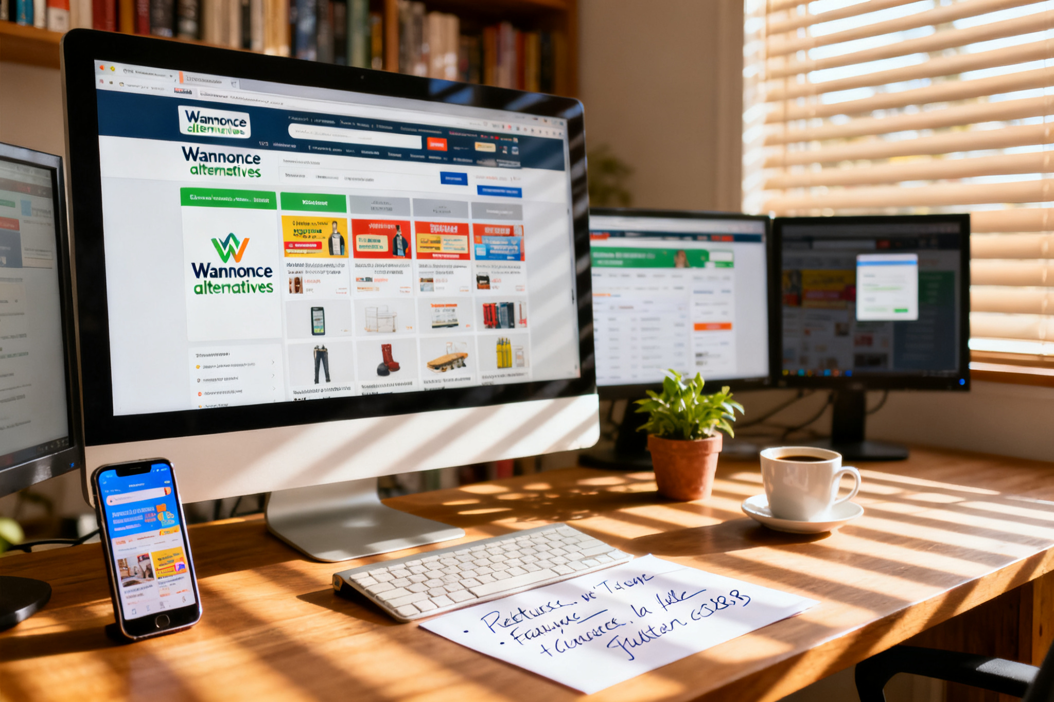 Illustration : 9 sites comme Wannonce : comparatif complet et sécurisé