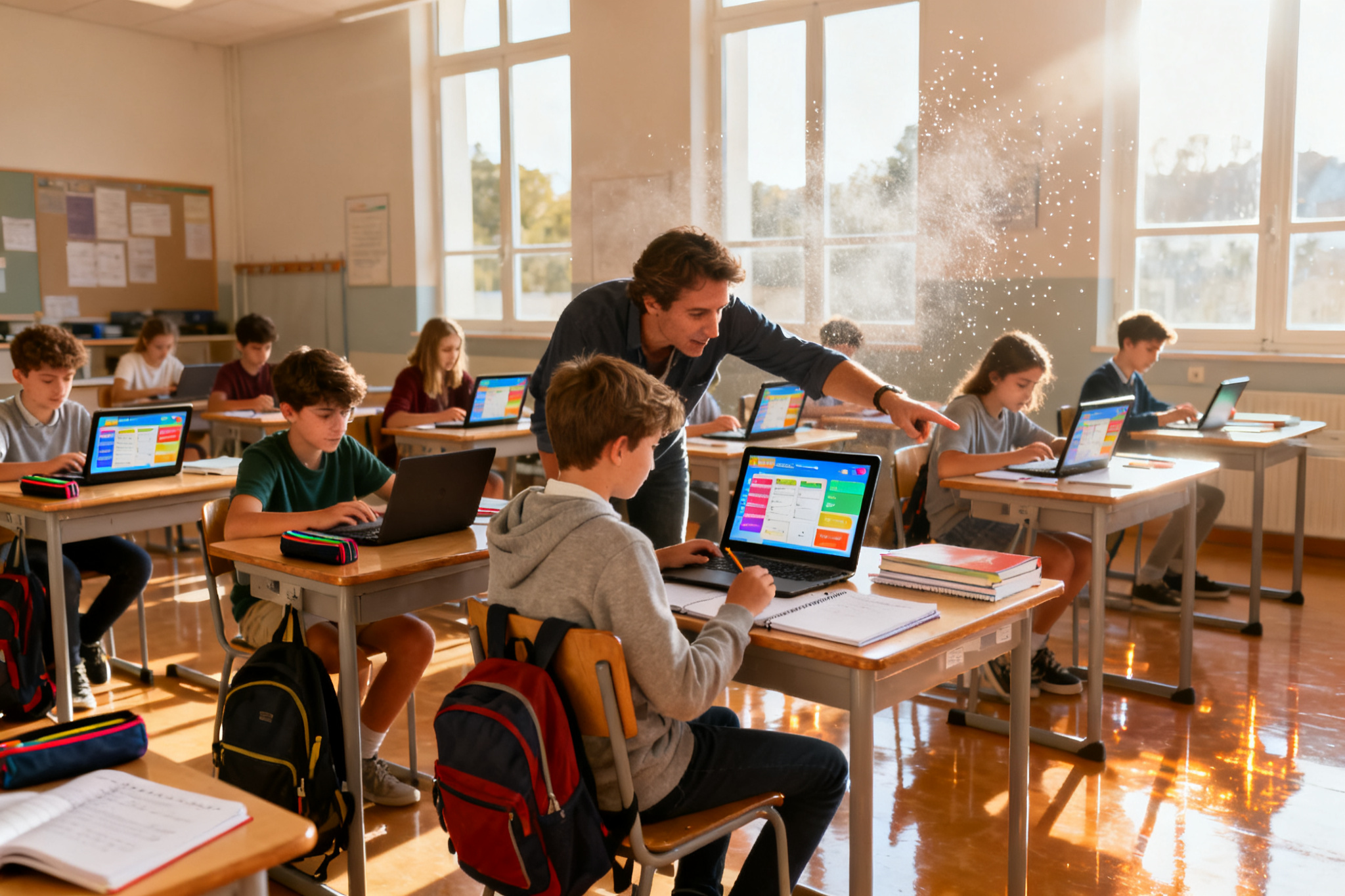 Illustration : Touraine e-School : guide complet ENT et ressources éducatives